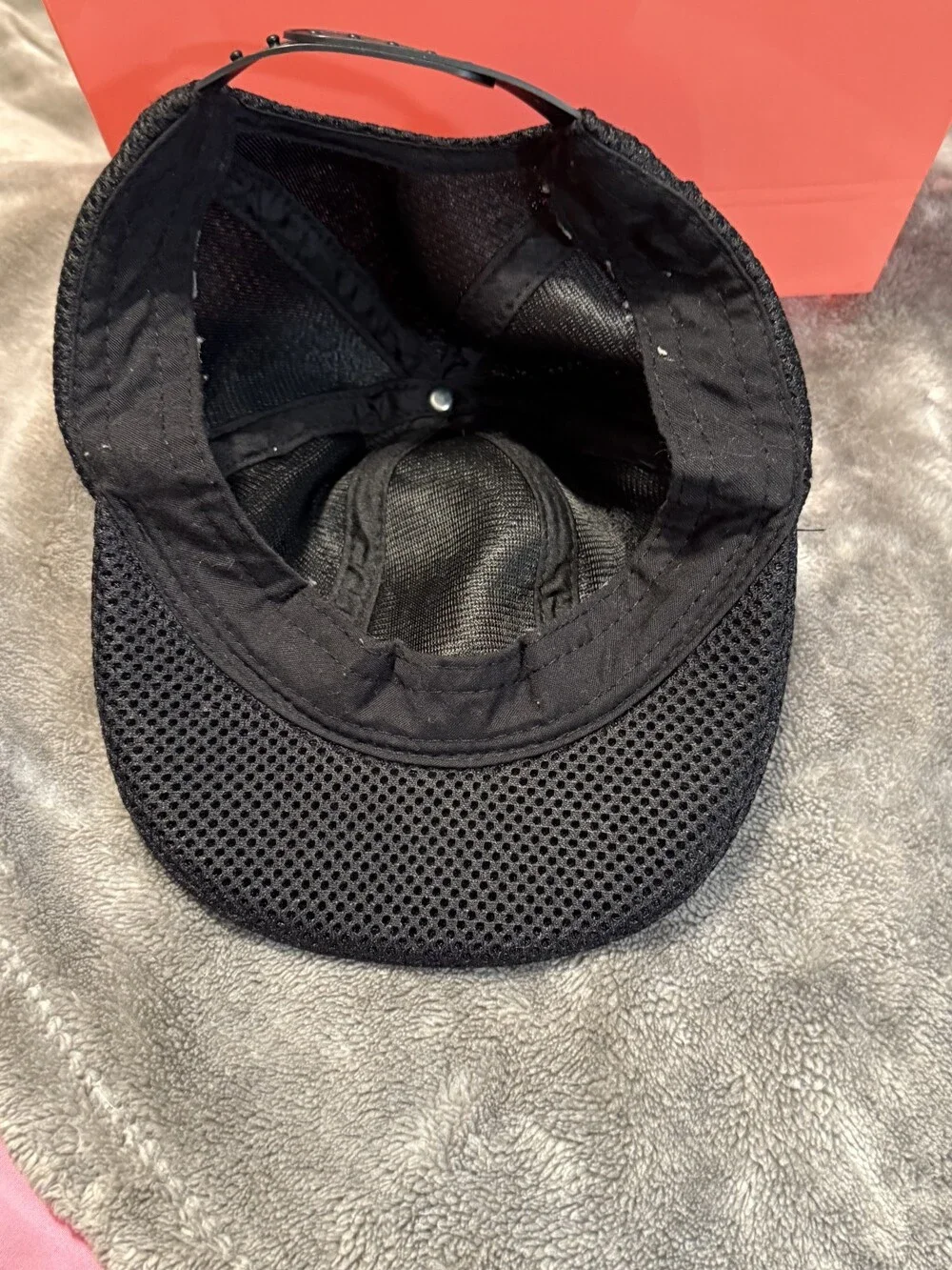 Disney Mickey Mouse Black Baseball Cap With Ears - Size Toddler